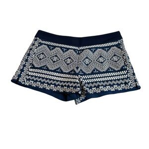 THML embroidered blue shorts